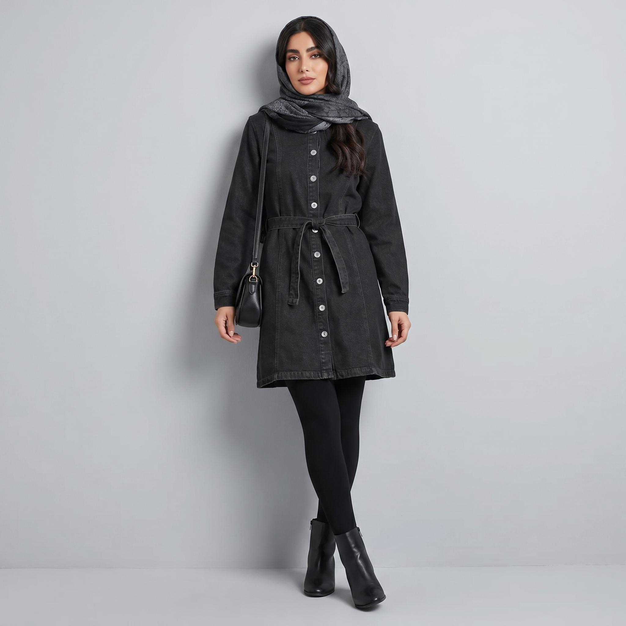 مانتو زنانه اسمارا مدل جین کد 20950451
